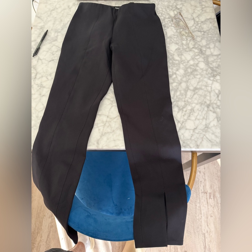 Theory woman’s business professional Elegant Black Dress Pants stretch